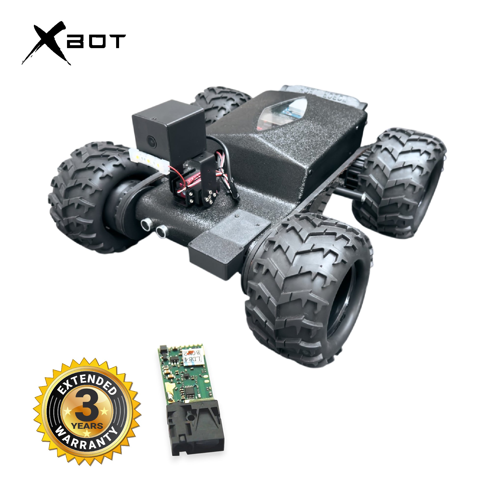 TOBOR X-BOT Xplorer: Entry-Level Robotic Inspection Crawler | 4WD, Hi-Res Camera (Non-zoom)