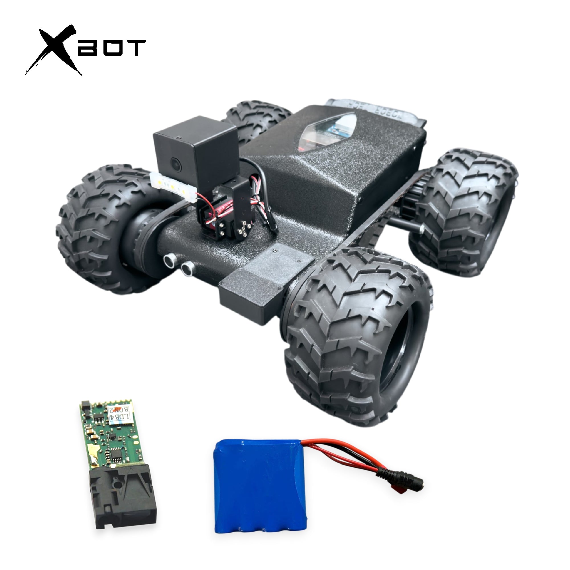 TOBOR X-BOT Xplorer: Entry-Level Robotic Inspection Crawler | 4WD, Hi-Res Camera (Non-zoom)